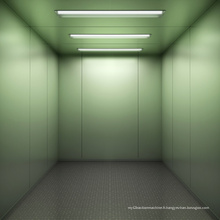 Ascenseur de fret avec plaque en acier vert (KJX-H04)